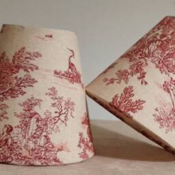 French Toile Candle Clip Lampshade/Wall Lights Chandelier - thumbnail 2