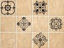 Arabesque Tiles Decor Vinyl Wall Decal - thumbnail 1