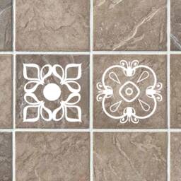 Arabesque Tiles Decor Vinyl Wall Decal - thumbnail 2