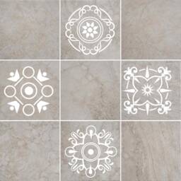 Arabesque Tiles Decor Vinyl Wall Decal - thumbnail 3