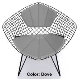 Bertoia Diamond Chair Cushion With Back Rest - Many Colors Available Eames Era Retro Mid Century - thumbnail 3