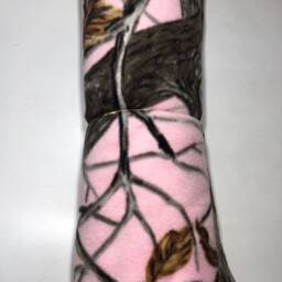 Zoofleece Pink Camouflage Camo Hunting Girls Blanket Quilt Throw Linen Comfortable Gift Birthday 60x60 - thumbnail 3