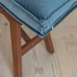 Velvet Cushion, Bench Window Seat, Custom Bench Cushion, French Sofa Cushion - thumbnail 4