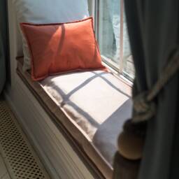 Velvet Cushion, Bench Window Seat, Custom Bench Cushion, French Sofa Cushion - thumbnail 3