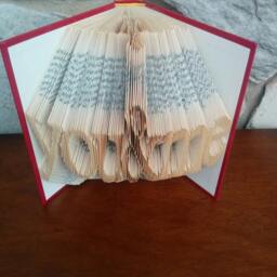 You&me - Folded Book Art Fully Customizable, Wedding, Anniversary, Love, Friends - thumbnail 2
