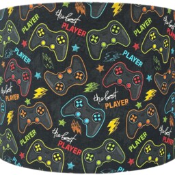 Gaming Lampshade Ceiling Light Shade For Boys Girls Kids Bedroom Accessories Gamer Room Decor Themed Gifts Table Lamp Night Lights - thumbnail 2