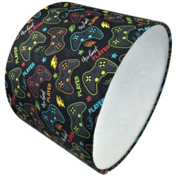 Gaming Lampshade Ceiling Light Shade For Boys Girls Kids Bedroom Accessories Gamer Room Decor Themed Gifts Table Lamp Night Lights - thumbnail 3