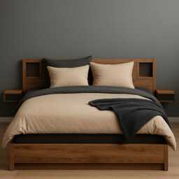 Customize Organic Cotton Bedding Double Gauze Bedclothes Perfect Gift For Couple Wedding Custom Color & Design No Button Zipper - thumbnail 1