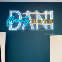 Custom Logo Neon Sign, Personalized Led Business Wall Decor, Sign For Storefront, Modern Office Branding Signage - thumbnail 3
