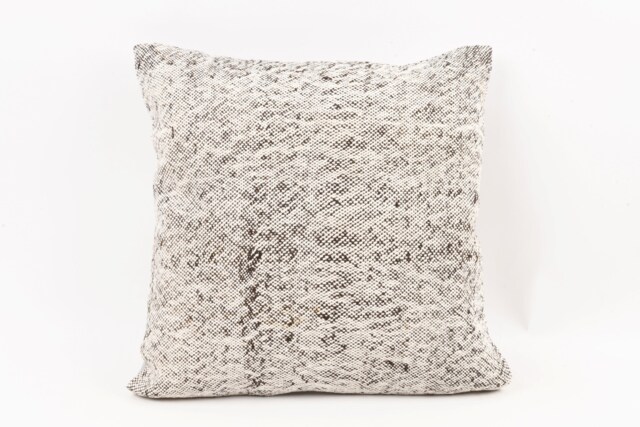 Handmade Turkish Kilim Pillow Wool Decorative Pillow, 18''x18'' - image 1