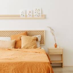 Bed Headboard, Solid Wood Headboard For The Bedroom - Azahar - thumbnail 2