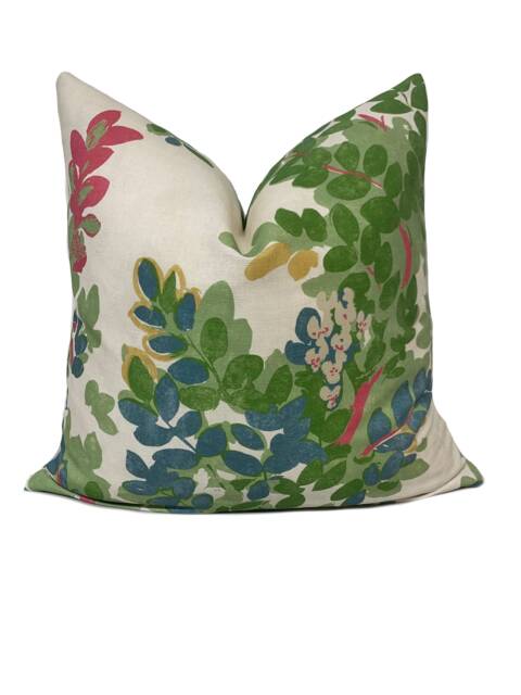 Thibaut Central Park Canopy Green Collection Cushion Cover Pillow Double Sided - image 1