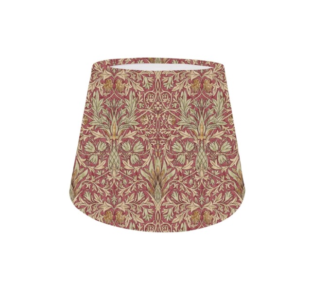 William Morris Snakeshead Wine Fabric Empire Lampshades/Pendant Shade Table, Colourful Home Decor, Handmade in UK - image 1