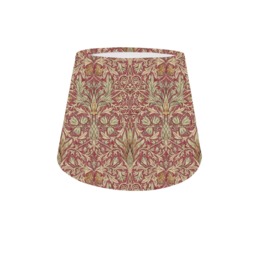 William Morris Snakeshead Wine Fabric Empire Lampshades/Pendant Shade Table, Colourful Home Decor, Handmade in UK