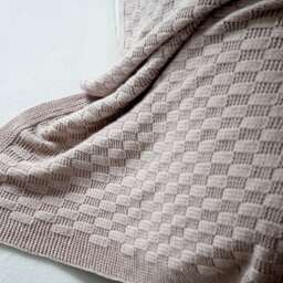 Merino Wool Baby Blanket, Wrap, Stroller Shower Gift, Throw, Afghan, Ready To Ship - thumbnail 2