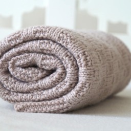 Merino Wool Baby Blanket, Wrap, Stroller Shower Gift, Throw, Afghan, Ready To Ship - thumbnail 3