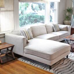 Handmade Solid Wood End Table, Modern Industrial Side Table - thumbnail 3