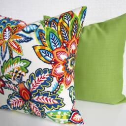 Coral Outdoor Pillows Orange Shells Outdoor Pillow Covers Turquoise Indoor Pillow Nautical Coastal Pillows All Sizes - thumbnail 4