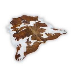 Tricolor High Quality Cowhide Rug, Hair On Hide, Koeienhuid, Kuhfell Teppich, Peau De Vache - M(L(xl(xxl - thumbnail 3