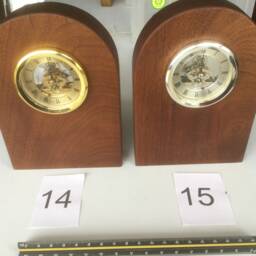 Mantle Clocks With Chrome Or Gold Skeleton Movements - thumbnail 3