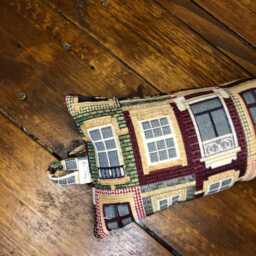 Draught Excluder 50-135cm Lisbon Tapestry Handmade Wind Draft Stopper Windows Villa Heritage - thumbnail 2