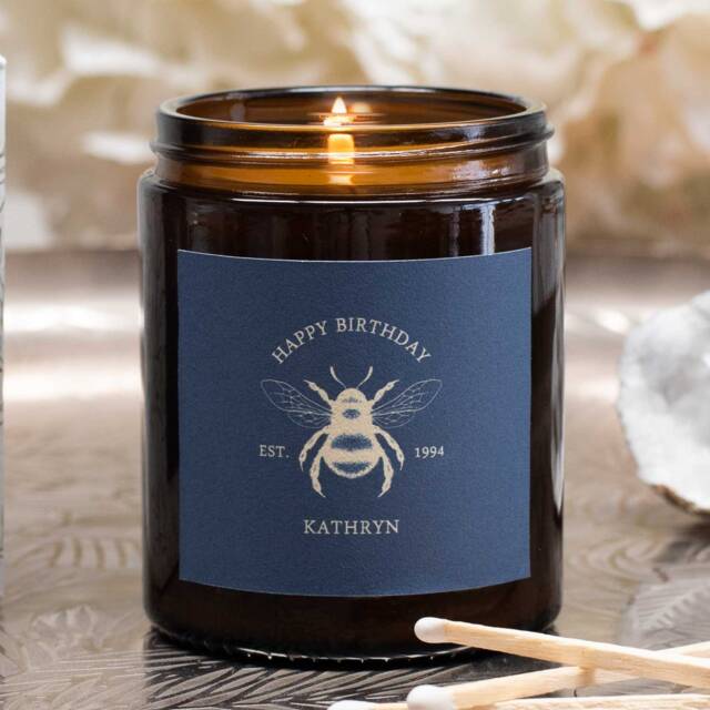 Personalised Birthday Candle - Thoughtful, Unique, Gift - image 1