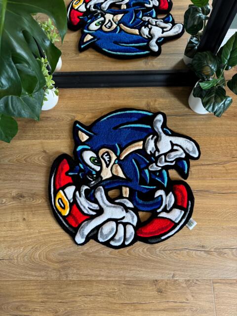 Sonic Adventure Handmade Tufted Rug - image 1