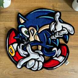 Sonic Adventure Handmade Tufted Rug - thumbnail 3