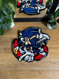 Sonic Adventure Handmade Tufted Rug - thumbnail 1