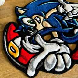 Sonic Adventure Handmade Tufted Rug - thumbnail 2