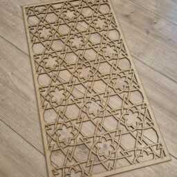 Floral Trellis Decorative Screen Laser-Cut Mdf Radiator Cabinet Panel 0169 - thumbnail 2