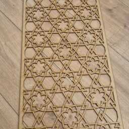 Floral Trellis Decorative Screen Laser-Cut Mdf Radiator Cabinet Panel 0169 - thumbnail 1