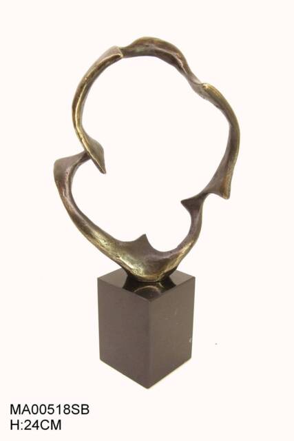 Bronze Statues Height 24 cm. Personalising & Sends Gratuis