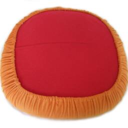 Slip-On Cushion Cover For Saarinen Tulip Side Chair - Orange - thumbnail 2