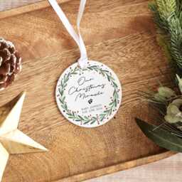 New Baby Christmas Ornament - Miracle Bauble - thumbnail 3