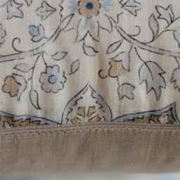 Medallion Pillow Cover in Blue From Jaclyn Smith Home Collection With Trend Fabrics - thumbnail 3