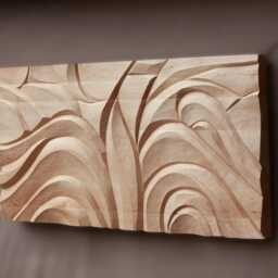 Hand Carved Wall Sculpture, Us Delivery Duty Paid, Chisel Carving, Wooden Art, Bas-Relief, Artisan Craft, Woodcarving Masterpiece - thumbnail 2