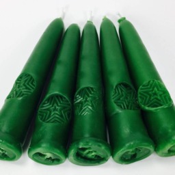 B-Beeswax Pillar Candle, Hand-Dipped, Ice-Cold - thumbnail 2