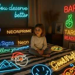 Custom Neon Sign - Signs Led Name Wedding Family Personalized Gifts Home Decor Wall - thumbnail 3