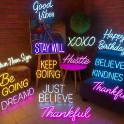 Custom Neon Sign - Signs Led Name Wedding Family Personalized Gifts Home Decor Wall - thumbnail 4