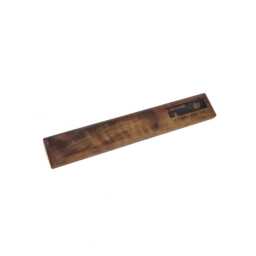 Reclaimed Walnut Pen Rest Minimalist Desk Organizer - thumbnail 4