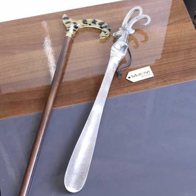 Khosa Rams Head Antique Style Shoe Horn