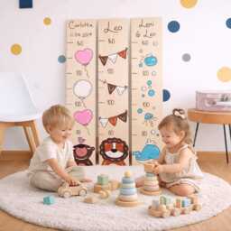 Children's Height Chart, Wooden Charts, Individual Gifts, Personalized Charts