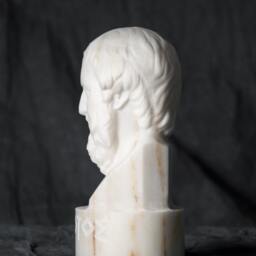 Marble Bust Of Herodotus Carved Marble Statue Figurine Artist Sculpture - thumbnail 2