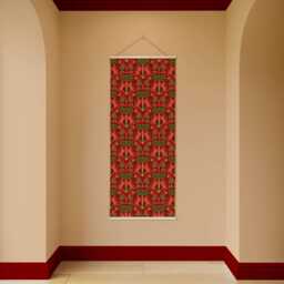 Graphic Tiger Tapestry - Wall Hanging Unique Art - thumbnail 2