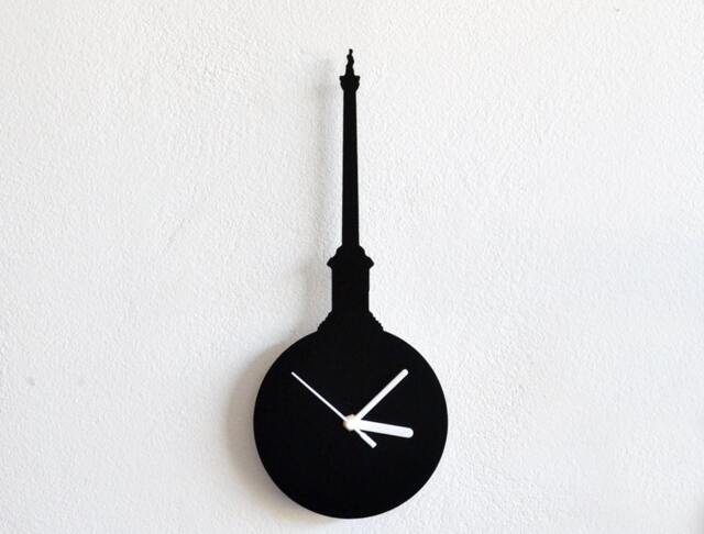 London England Nelson's Column Monument - Wall Clock - image 1