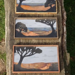 Mirror Picture - Reflective Wall Art Using Copper, Steel - thumbnail 3