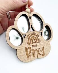 Personalised Dog Christmas Decoration, Bauble, Custom Ornament, Decoration - thumbnail 1