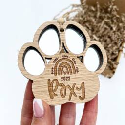 Personalised Dog Christmas Decoration, Bauble, Custom Ornament, Decoration - thumbnail 3
