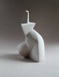 Ceramic Sculpture - Dance, Female Figure, Ceramics, White, Original Gift, Garden Sculpture, Art, Terracotta, Housewarming Gift, Christmas Present
